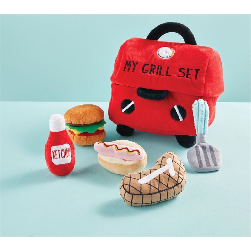 Mud Pie My Grill Plush Set