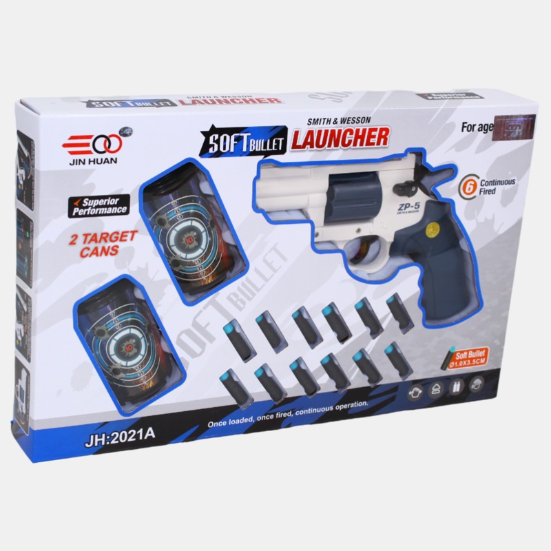 Soft Bullet Launcher (Black &White)