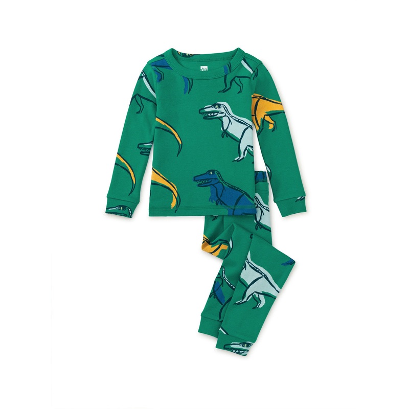 Tea Collection Goodnight Pajama Set – T-Rex Pack