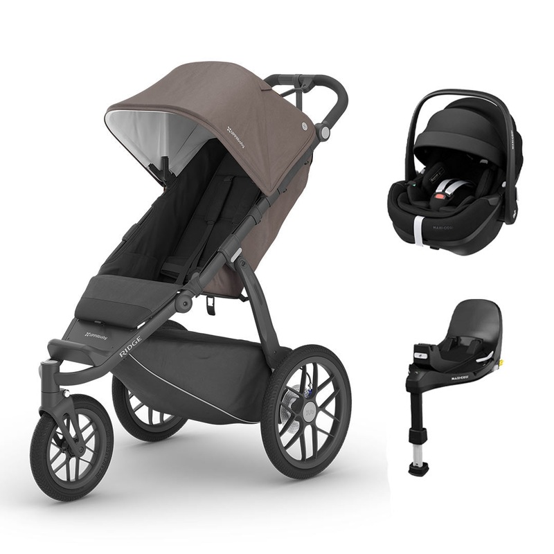 UPPABaby RIDGE + Pebble 360 Pro 2 Travel System – Theo