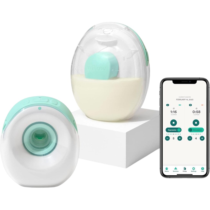 Willow Go Wearable Breast Pump, 21mm, Double