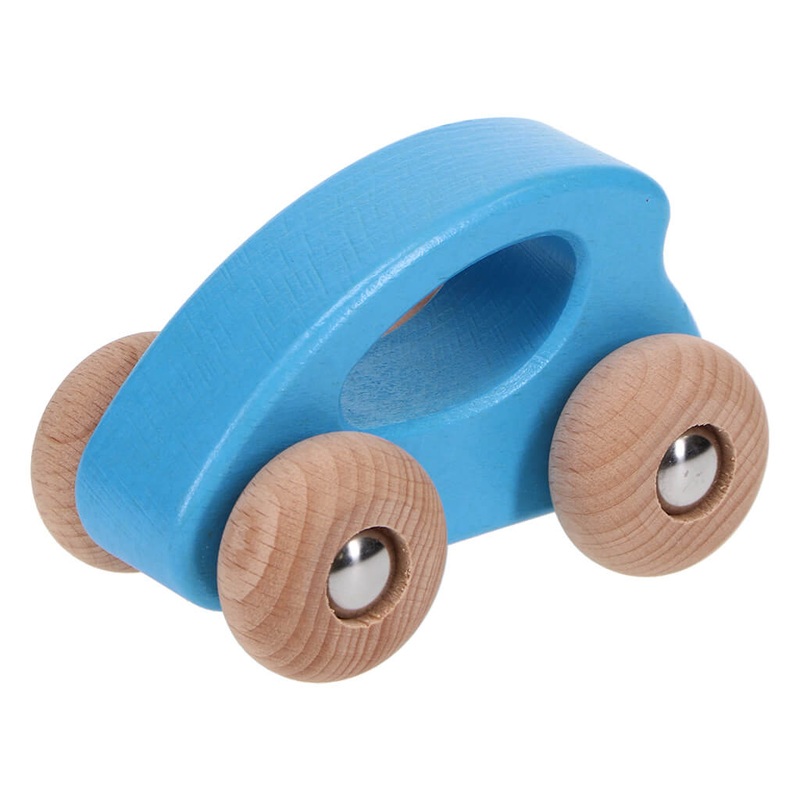 Wood Eco Car Blue