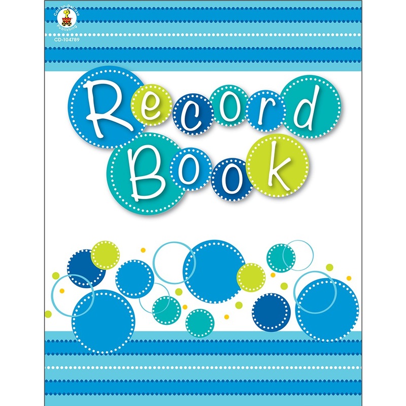 Bubbly Blues Record Book