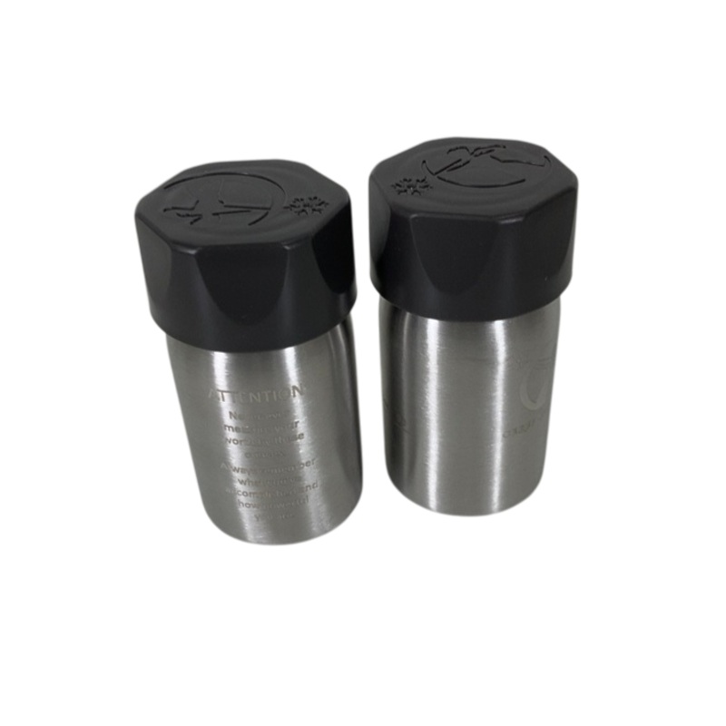 Ceres Chill Stainless Steel Bottle (Fridge Storage/Bottle Feeding/Pump Bottle), 2 Pack, 6oz