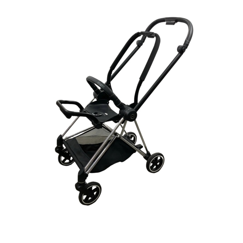 Cybex MIOS Stroller Frame, 2021, Chrome With Black Details