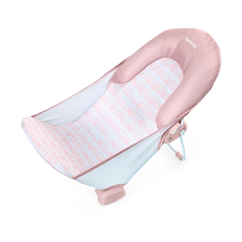 Foldaway 2-Position Baby Bather – Pink