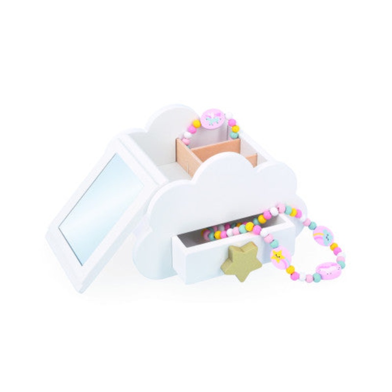 Janod Unicorn Wooden Jewelry Box