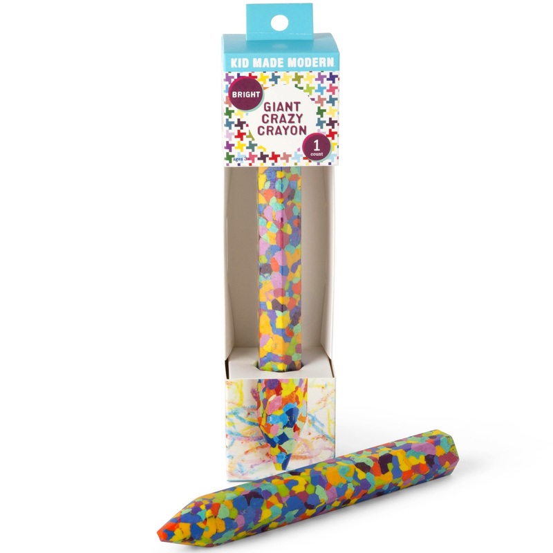 Kid Made Modern Giant Crazy Crayon-Bright
