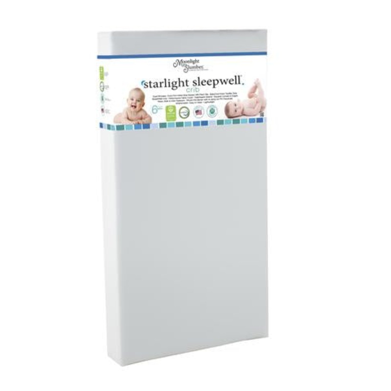 Moonlight Slumber Starlight Sleepwell Dual Firmness Baby Crib Mattress