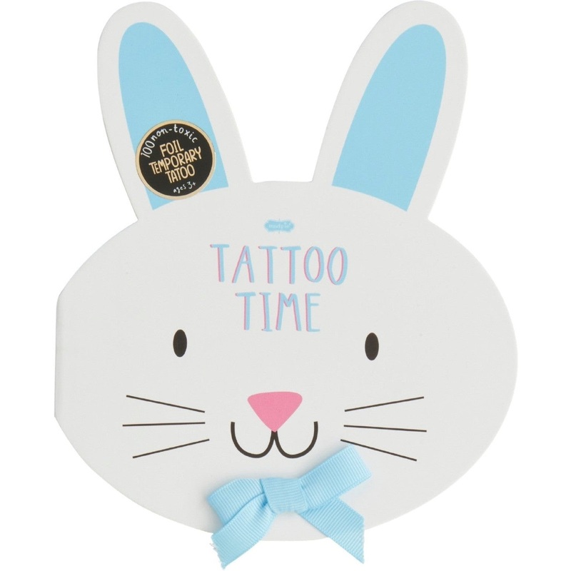 Mud Pie Blue Easter Tattoo Book