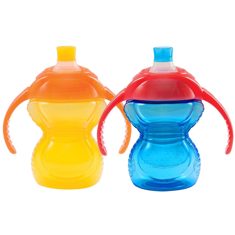 Munchkin Click Lock Bite-Proof Trainer Cup – Yellow/Blue