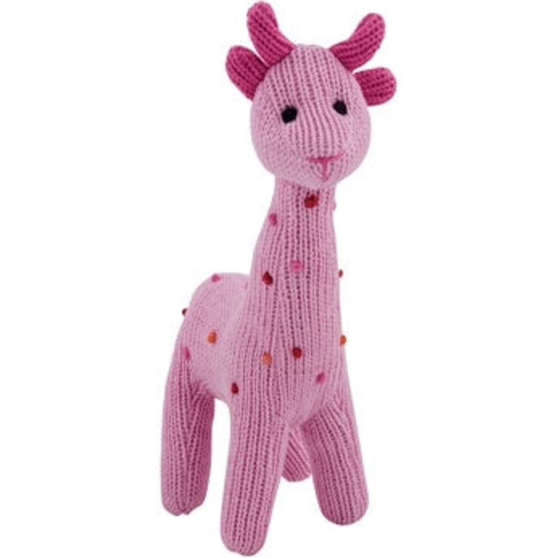 Rich Frog Squeaky Giraffe – Pink