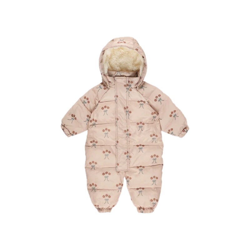 Rylee + Cru Puffer One Piece Snowsuit – Bouquet