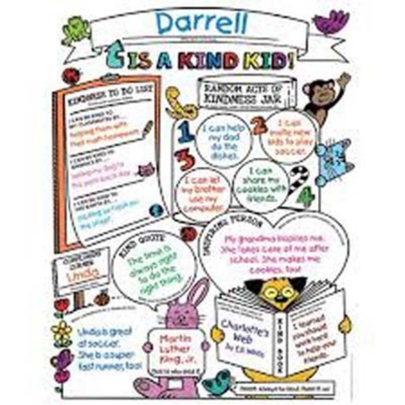 Classroom Kindness Poster Set, Grades 3-6(DISC)