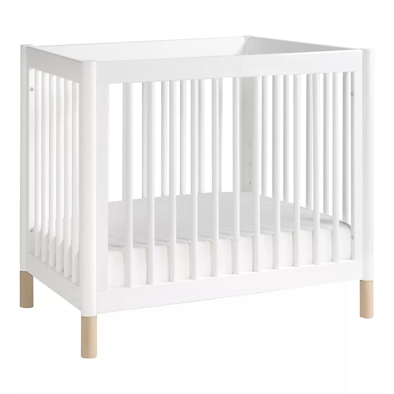 Gelato 4-in-1 Convertible Mini Crib – White