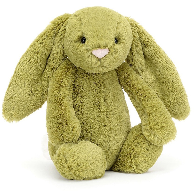 Jellycat Bashful Moss Bunny Original, 12″