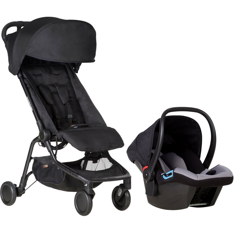 Mountain Buggy Nano V2 Travel System – Black