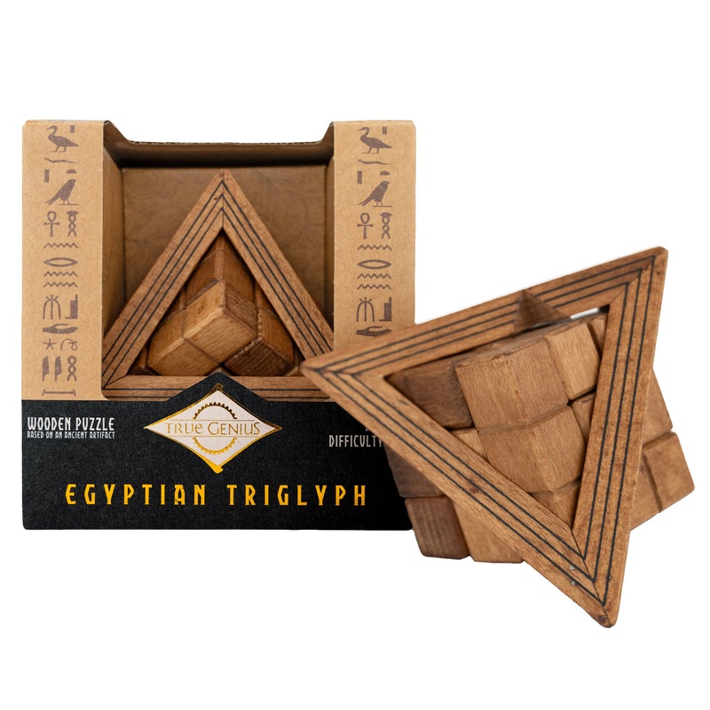 Project Genius True Genius Egyptian Triglyph Puzzle