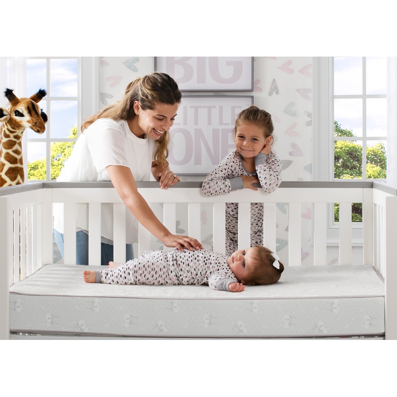 SleepTrue Sparkling Sky 5-Inch Crib and Toddler Mattress