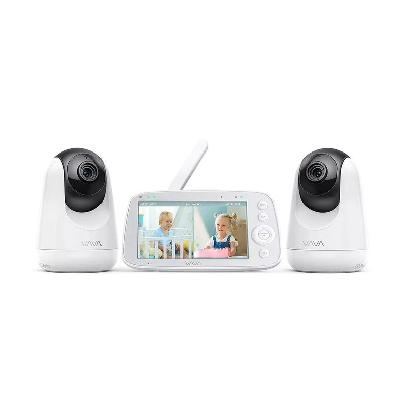 Split View 5″ 720P Video Baby Monitor with 2 Cameras (See Description)