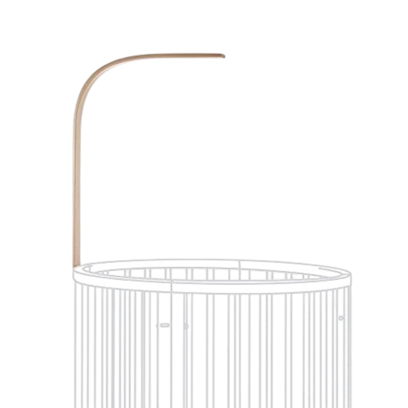 Stokke Sleepi Drape Rod, Hazy Grey, V3