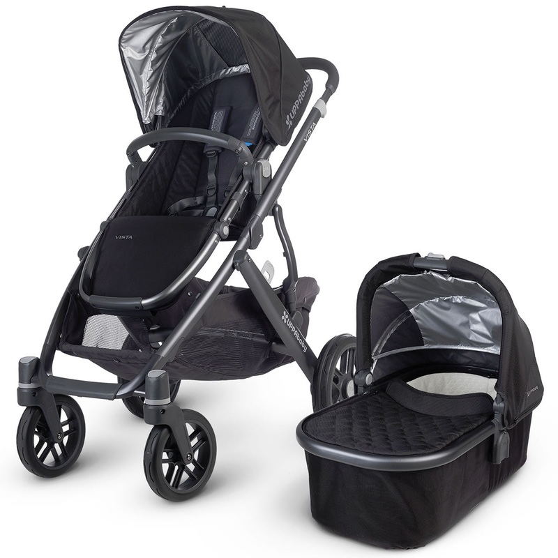 UPPAbaby 2016 VISTA Stroller – Jake (Black/Carbon)