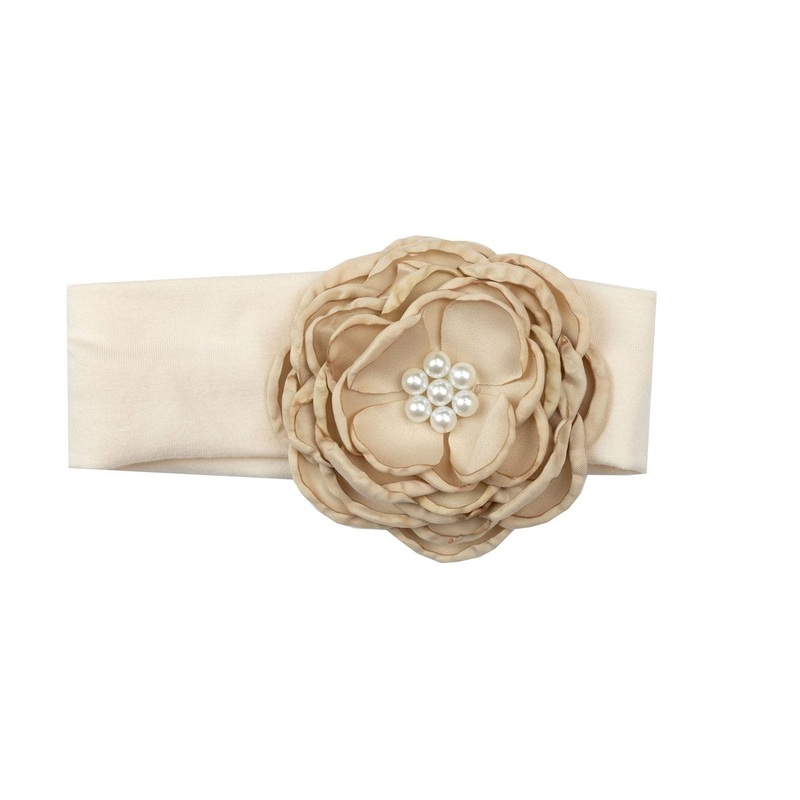 Vanilla Sugar Baby Girl Headband – Peach