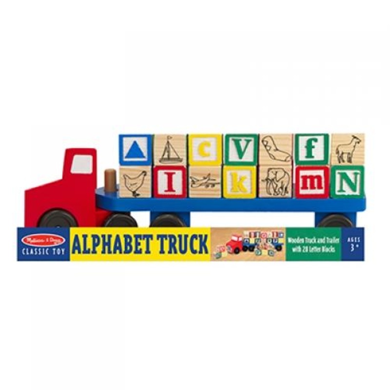 Blocks Wooden Truck Educational Toy