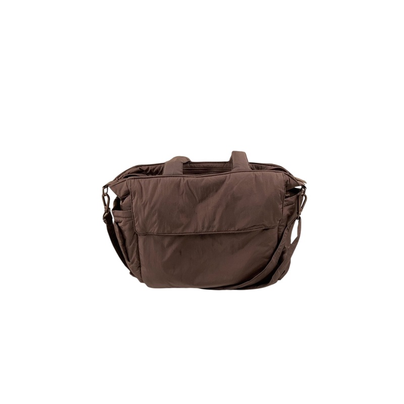 Calpak Diaper Tote Bag With Laptop Sleeve, Hazelnut