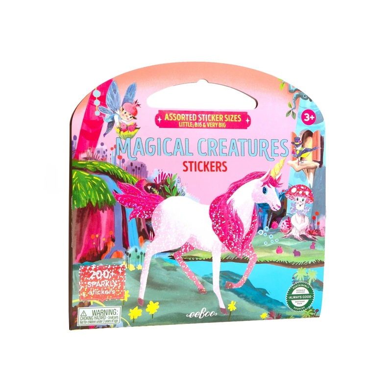 eeBoo Magical Creatures Shiny Stickers