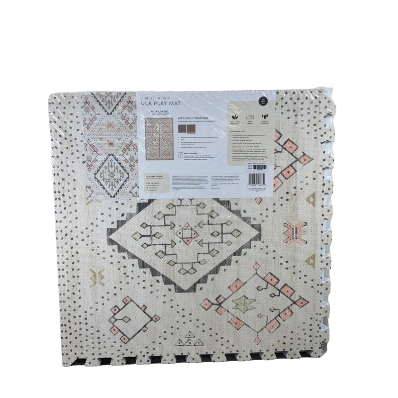 House Of Noa Little Nomad Play Mat, Oat, 4×6′, Ula