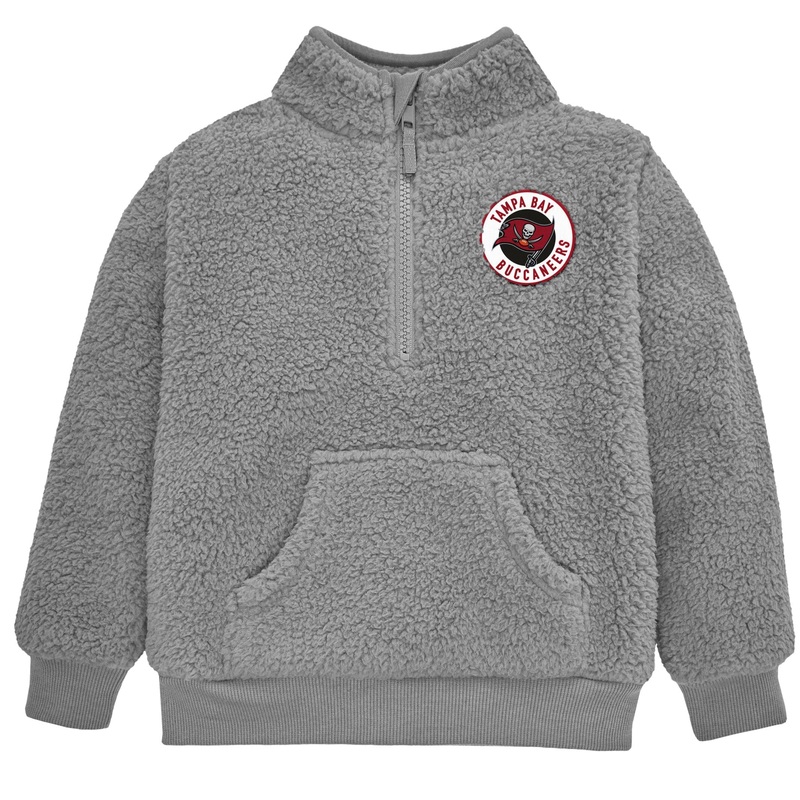 Infant & Toddler Tampa Bay Buccaneers 1/4 Zip Sherpa Top