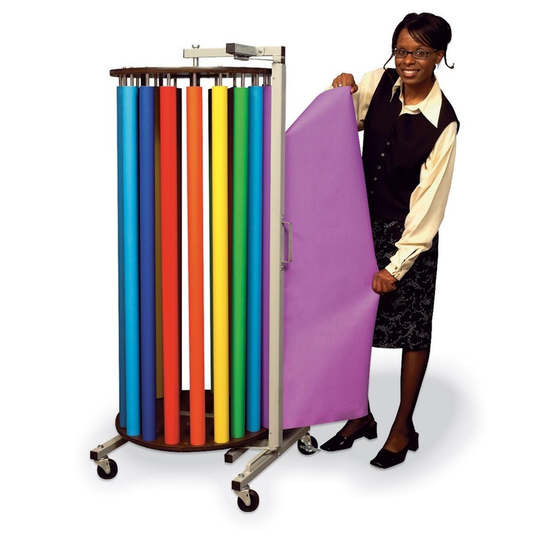 Rotary Rack, with 20 dowels for 48″ x 50′ rolls