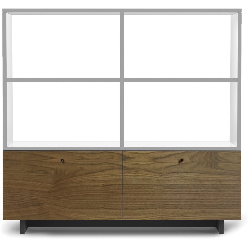 Spot On Square Roh Bookshelf – White/Walnut