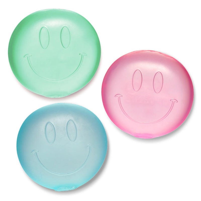 Super Duper Sugar Squisher Toy – Happy Face