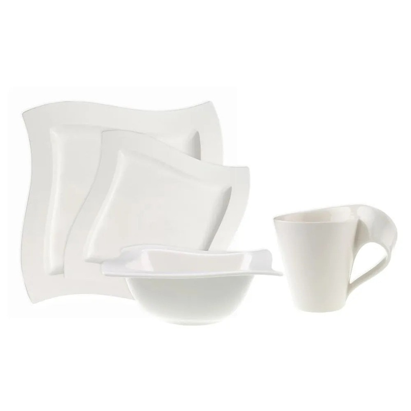 Villeroy & Boch New Wave 4 Piece Place Setting