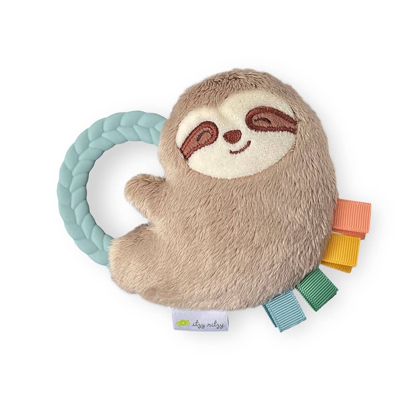 Ritzy Rattle Pal Plush Rattle Pal with Teether