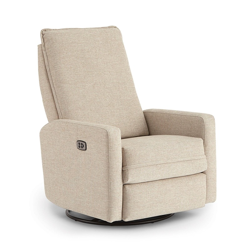 Best Chairs Calli Power Tilt Headrest Swivel Glider Recliner