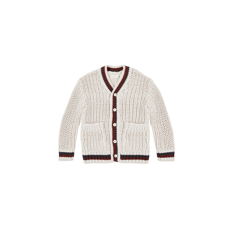 Collegiate Cardigan – Natural