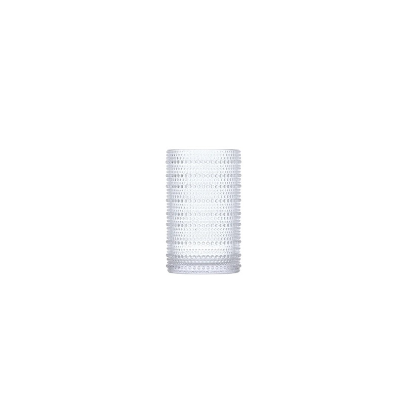D&V By Fortessa Jupiter Iced Beverage Glass, 13 ounce, Set of 6, Clear