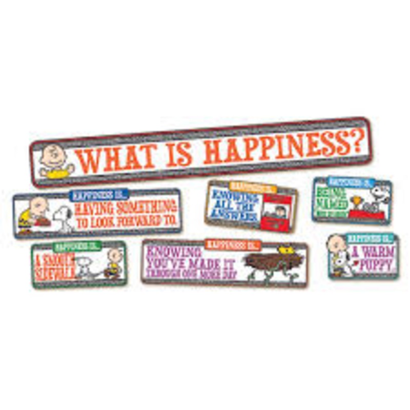 Peanuts Happiness Is… Mini Bulletin Board Set