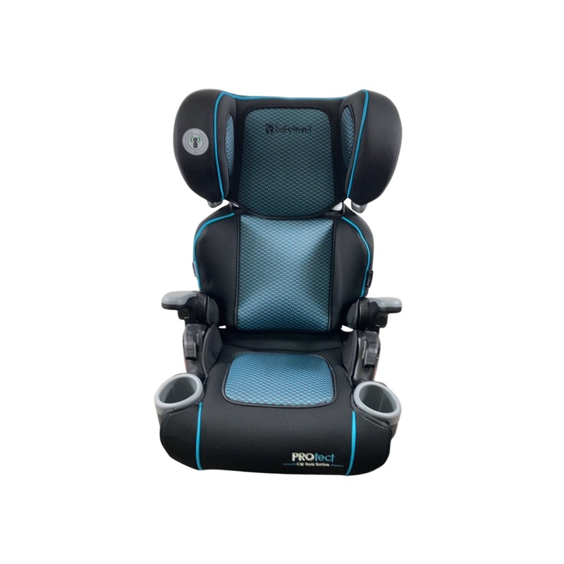 Baby Trend PROtect 2-in-1 Folding Booster Car Seat, 2024, Aqua Tech