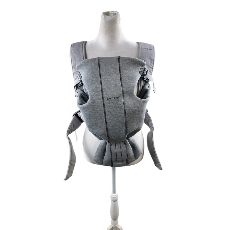BabyBjorn Baby Carrier Mini, Light Gray 3D Jersey