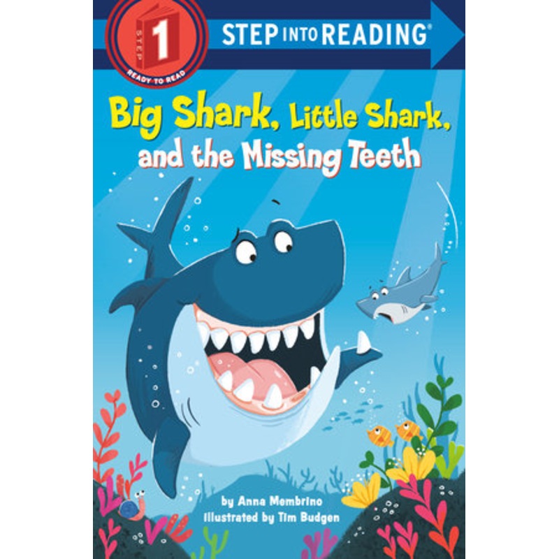 BIG SHARK LITTLE SHARK MISSING TEETH STEP 1