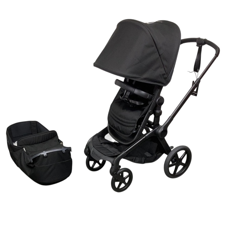 Bugaboo Fox 5 Renew Bassinet and Seat Stroller, 2025, Black Frame, Heritage Black