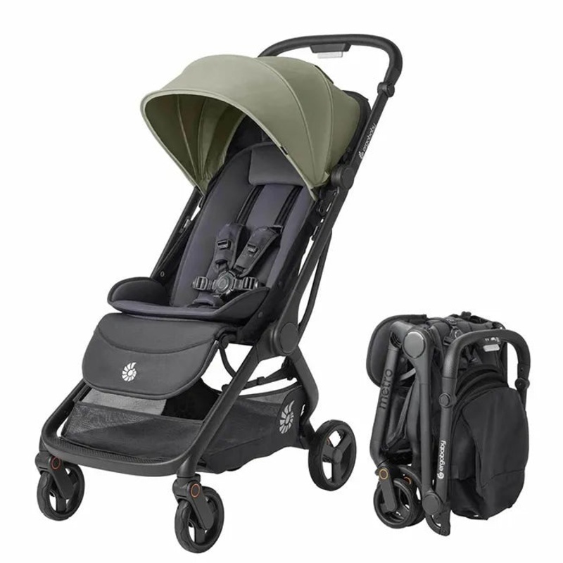 Metro 3 Compact Stroller – Soft Olive (See Description)