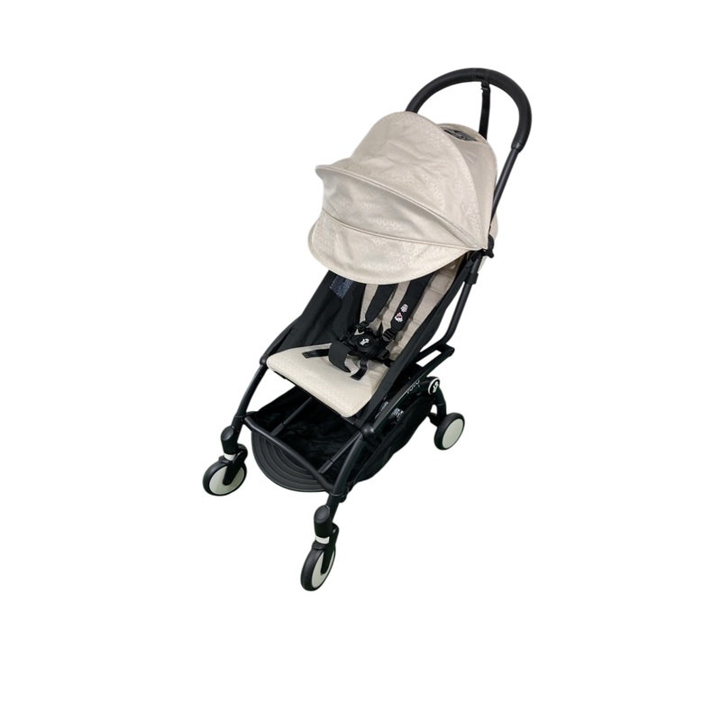 Stokke YOYO3 Complete Stroller, 2024, Black, Bonpoint Beige