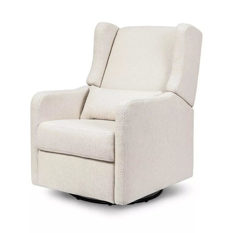 Arlo Recliner and Swivel Glider – Cream Linen