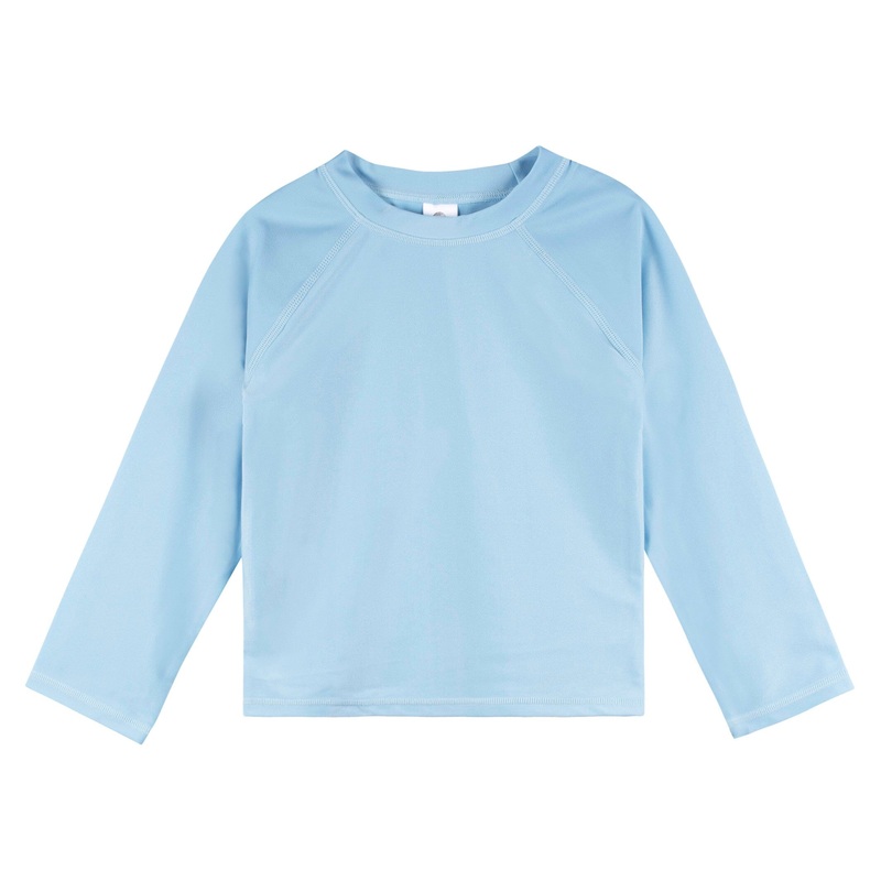 Baby & Toddler Neutral UPF 50+ Light Blue Rash Guard