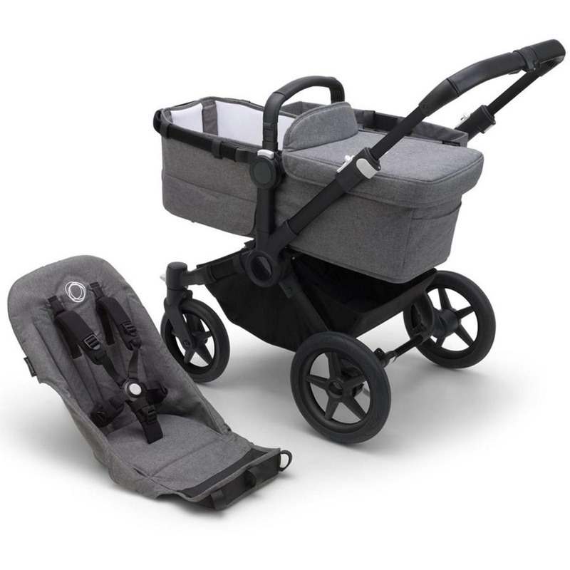 Bugaboo OPEN BOX Donkey 5 Base – Black / Grey Melange